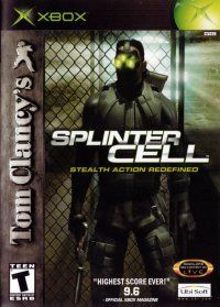 Splinter Cell PAL Xbox PAL box art